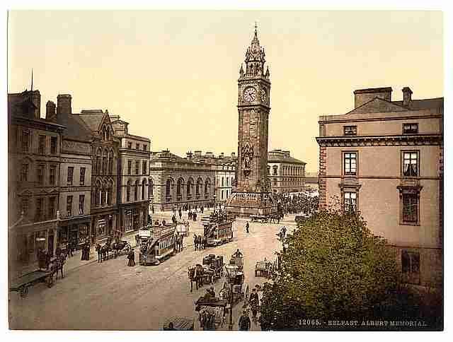 Vintage Albert Memorial Belfast County Antrim A4 Photo Print