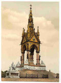 Vintage Albert Monument London A4 Photo Print
