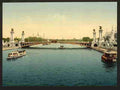 Vintage Alexandre III bridge Exposition Universal 1900 Paris A4 Photo Print