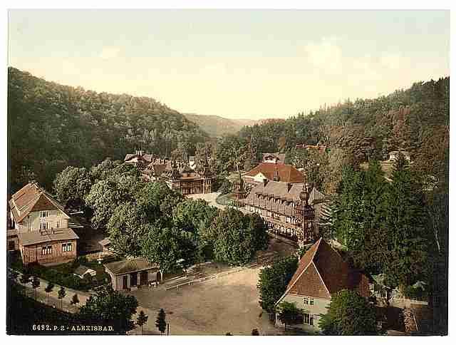 Vintage Alexisbad Hartz A4 Photo Print