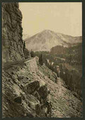 Vintage Alpine Pass A4 Photo Print