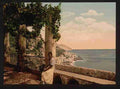 Vintage Amalfi from the Capuccini Naples A4 Photo Print