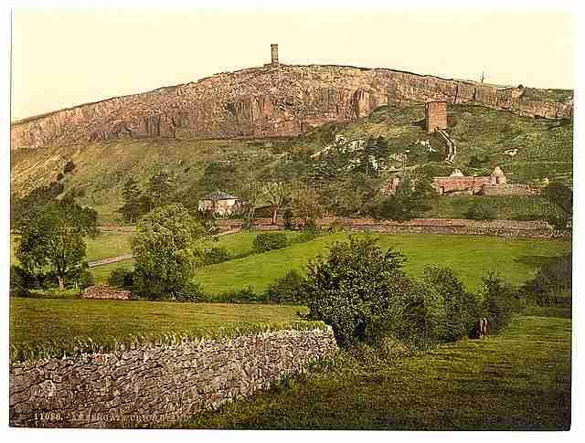 Vintage Ambergate Crich Stand Derbyshire A4 Photo Print