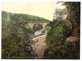 Vintage Ambergate railway bridge Derbyshire A4 Photo Print