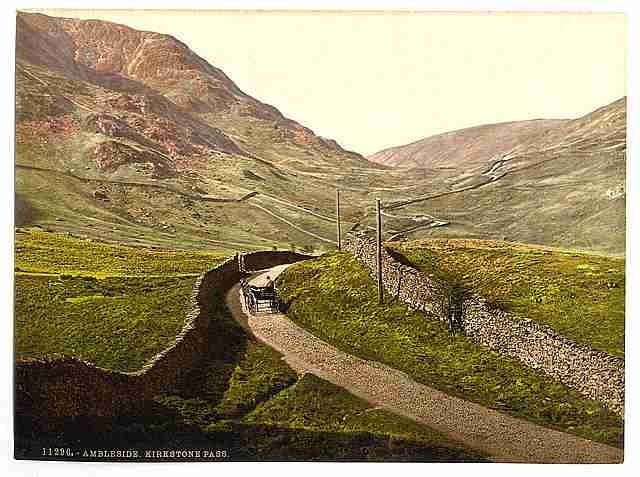 Vintage Ambleside Kirkstone Pass Lake District A4 Photo Print