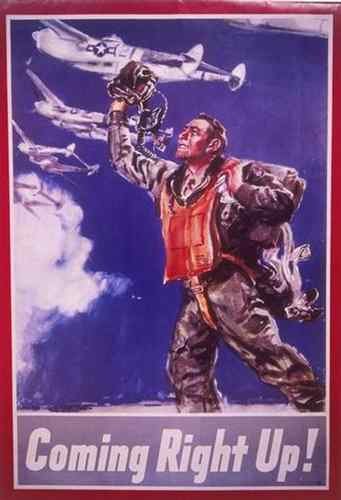Vintage America WWII Poster 3 A4 Photo Print