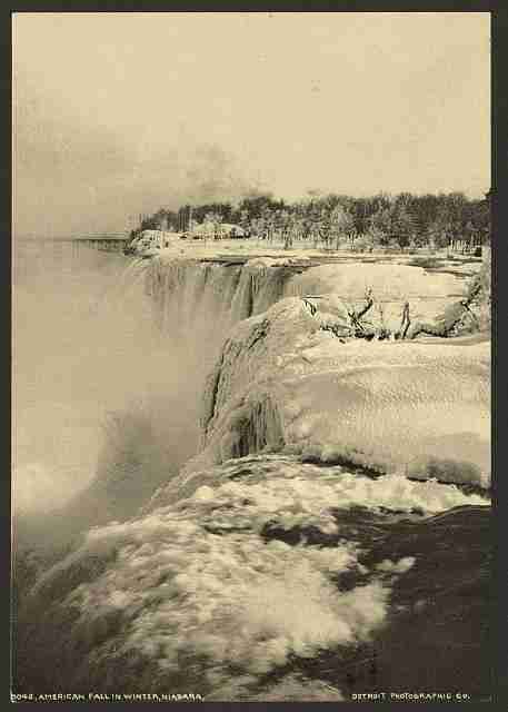 Vintage American Fall Niagara 3 A4 Photo Print