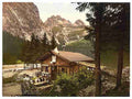 Vintage Angerhutte I Hinterrainthal Upper Bavaria A4 Photo Print