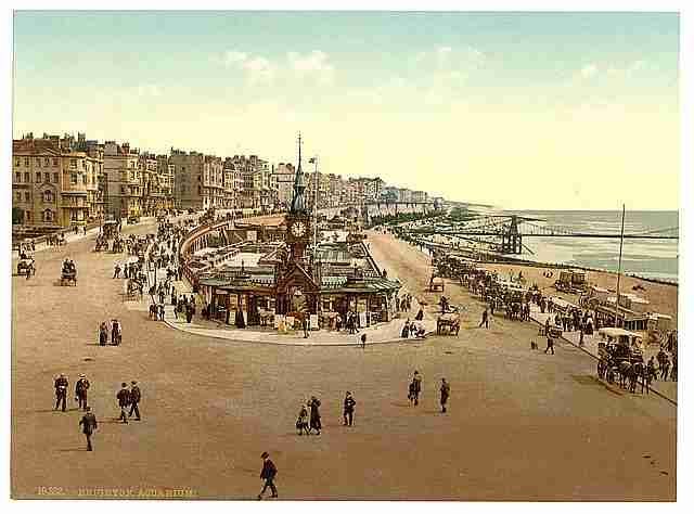 Vintage Aquarium Brighton A4 Photo Print