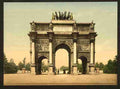Vintage Arc de Triomphe du Carrousel Paris A4 Photo Print