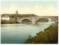 Vintage Ardstinchar Castle And Bridge Ballantrae A4 Photo Print