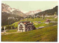 Vintage Arosa the Seehof Grisons A4 Photo Print