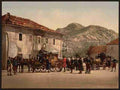 Vintage Arrival of the post Cetinje A4 Photo Print