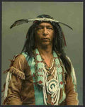 Vintage Arrowmaker an Ojibwa brave A4 Photo Print