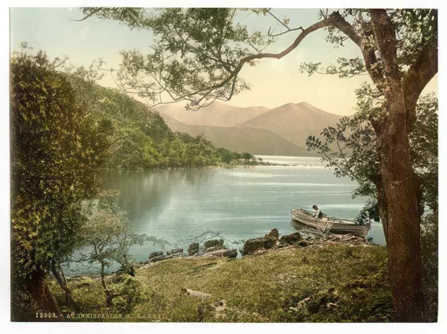 Vintage At Innisfallen Killarney County Kerry Ireland A4 Photo Print