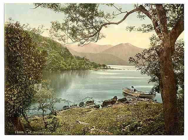 Vintage At Innisfallen Killarney County Kerry A4 Photo Print