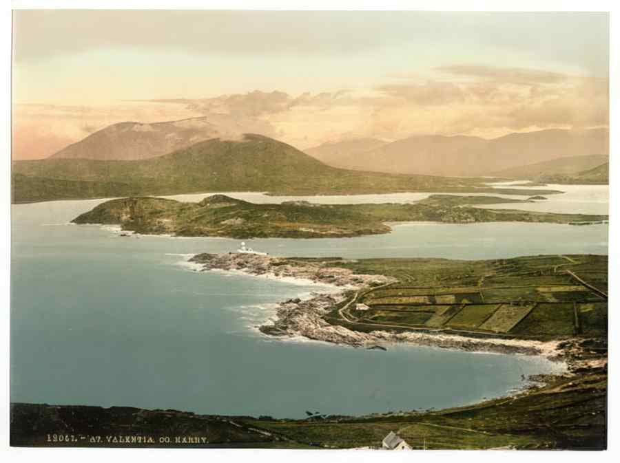 Vintage At Valentia County Kerry Ireland A4 Photo Print