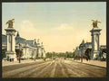 Vintage Avenue Nicholas II  Exposition Universal 1900 Paris A4 Photo Print