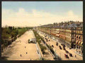 Vintage Avenue de la opera Exposition Universal 1900 Paris A4 Photo Print