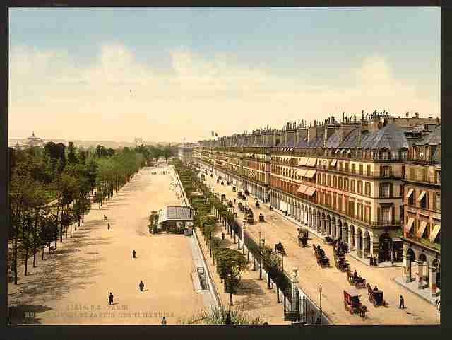 Vintage Avenue de la opera Exposition Universal 1900 Paris A4 Photo Print