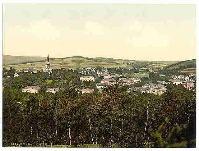 Vintage Bad Elster Saxony A4 Photo Print
