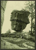 Vintage Balanced Rock Garden of the Gods A4 Photo Print