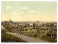 Vintage Bamberg general view Bavaria A4 Photo Print