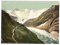 Vintage Baregg Glacier Bernese Oberland A4 Photo Print