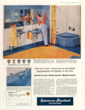 Vintage Bathroom Standard 2 1950s Vintage Retro Advert Poster