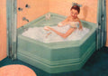 Vintage Bathroom Tub 1950s Vintage Retro Advert Poster