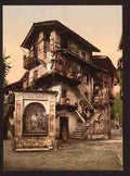 Vintage Baveno Casa Morandi Lake Maggiore A4 Photo Print