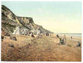 Vintage Beach Overstrand A4 Photo Print