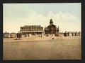 Vintage Beach and casino Calais A4 Photo Print