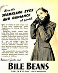 Vintage Beans Eyes 1950s Vintage Retro Advert Poster