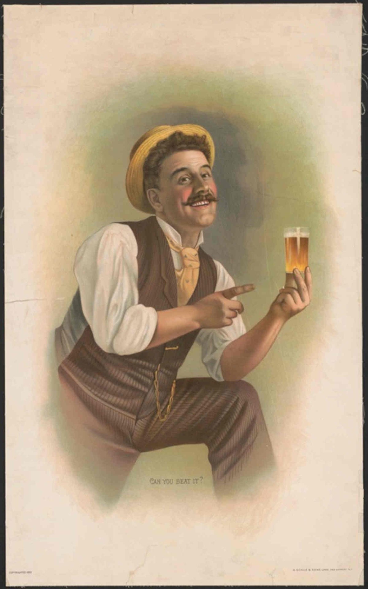 Vintage Beer Poster 1 Vintage Retro Advert Poster