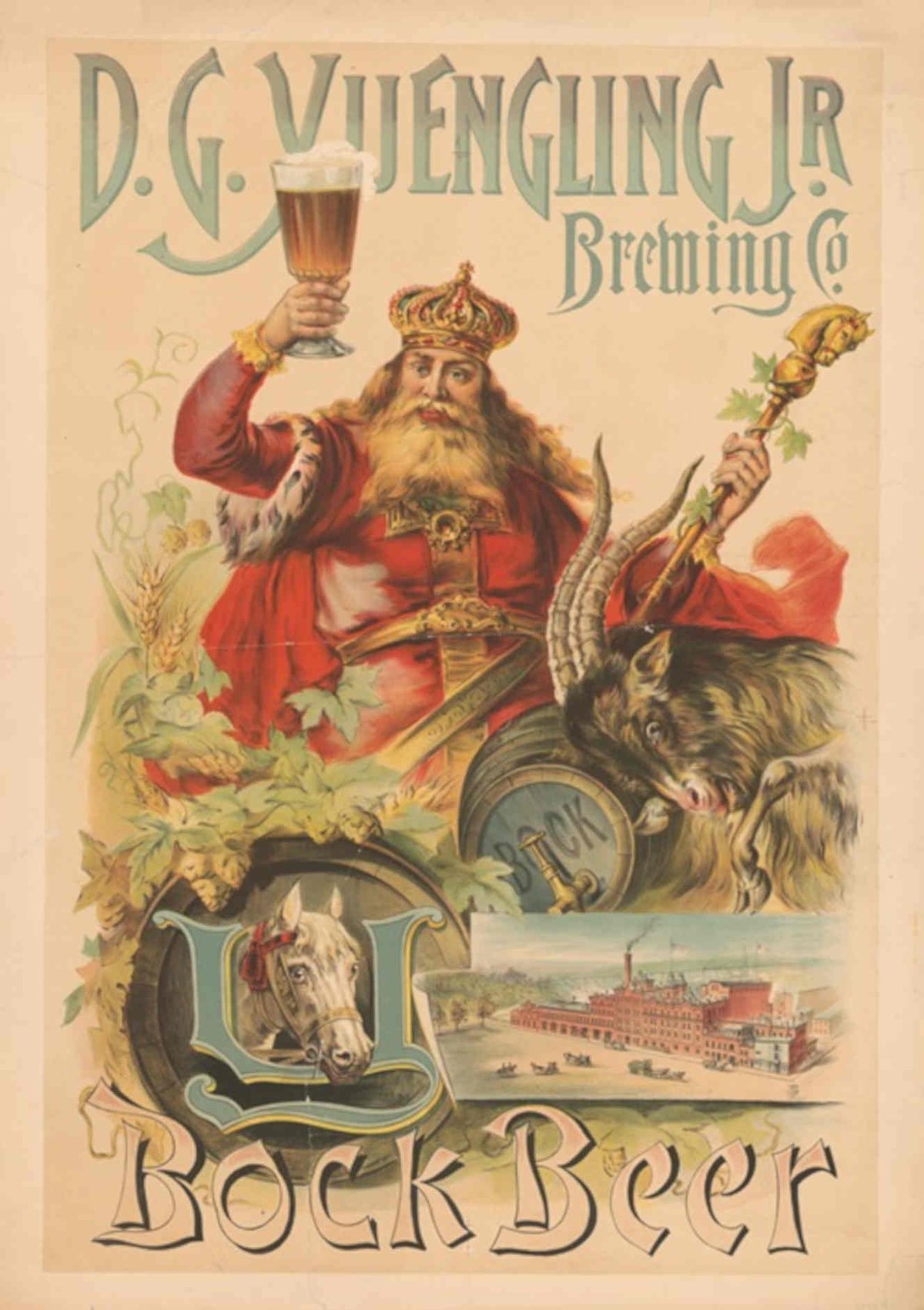 Vintage Beer Poster 2 Vintage Retro Advert Poster