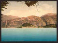 Vintage Bellagio general view I Lake Como A4 Photo Print