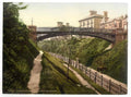 Vintage Belle Vue Jubilee Bridge Lowestoft England A4 Photo Print