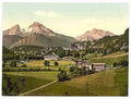 Vintage Berchtesgaden II Upper Bavaria A4 Photo Print