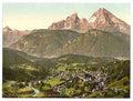 Vintage Berchtesgaden V Upper Bavaria A4 Photo Print