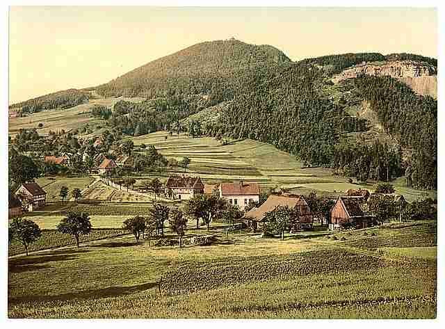 Vintage Bernese Alps Bernese Oberland A4 Photo Print