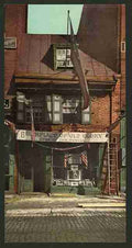 Vintage Betsy Ross house Philadelphia A4 Photo Print