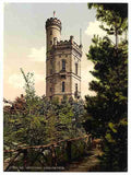 Vintage Bismarks Tower Gottingen Hartz A4 Photo Print