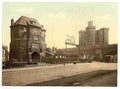 Vintage Blackgate and Castle Newcastle on Tyne A4 Photo Print