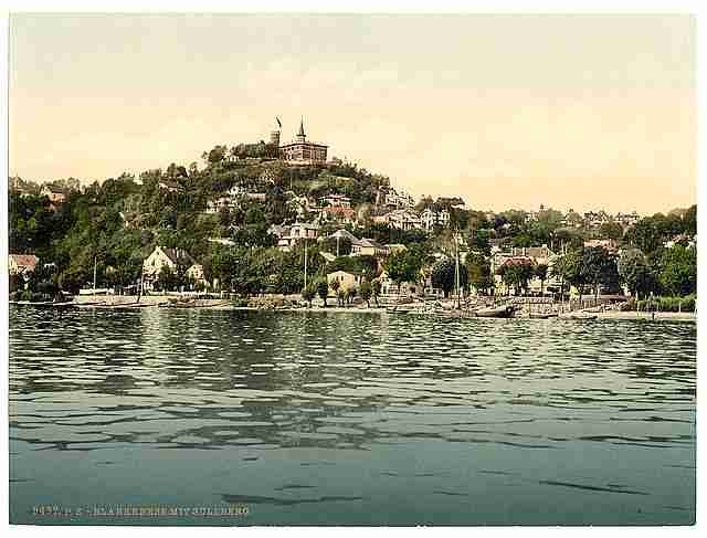 Vintage Blankenese with Sullberg Hamburg A4 Photo Print
