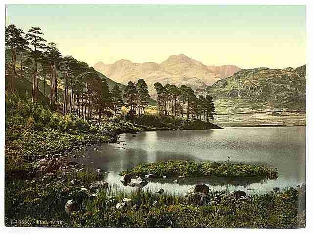 Vintage Blea Tarn Lake District A4 Photo Print