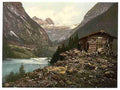 Vintage Blue Gumpen Hinterrainthal Upper Bavaria A4 Photo Print