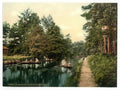 Vintage Boating And Fishing Camberley England A4 Photo Print