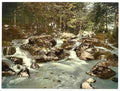 Vintage Bode Waterfall Braunlage Hartz A4 Photo Print