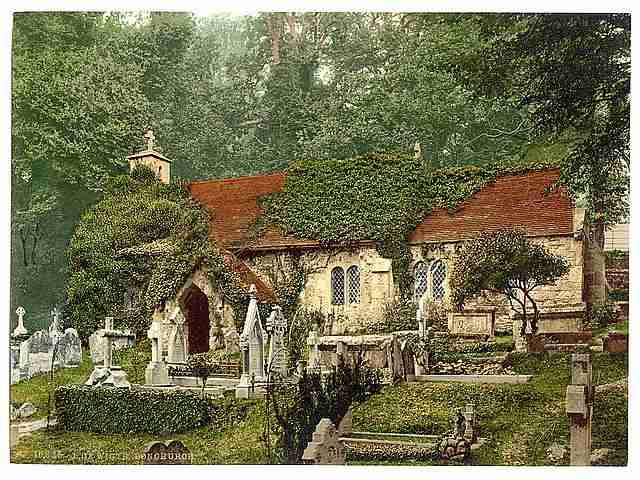 Vintage Bonchurch II Isle of Wight A4 Photo Print